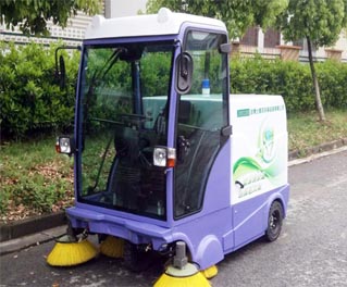 電動(dòng)掃地車(chē)案例-河北文豐鋼鐵有限公司