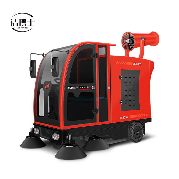 全封閉電動(dòng)掃地車(chē)1900B霧炮款 全封閉電動(dòng)掃地車(chē)1900B霧炮款